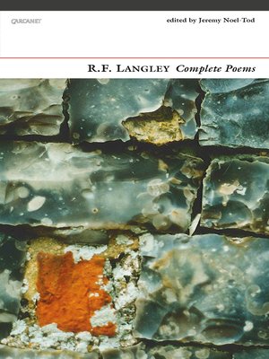 cover image of R.F. Langley Complete Poems